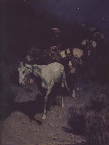 Frederic Remington The Bell Mare (mk43) Norge oil painting art